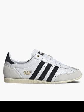 adidas Japan White & Black Leather Sneaker